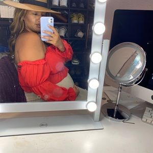 Beautiful off the shoulder shirt